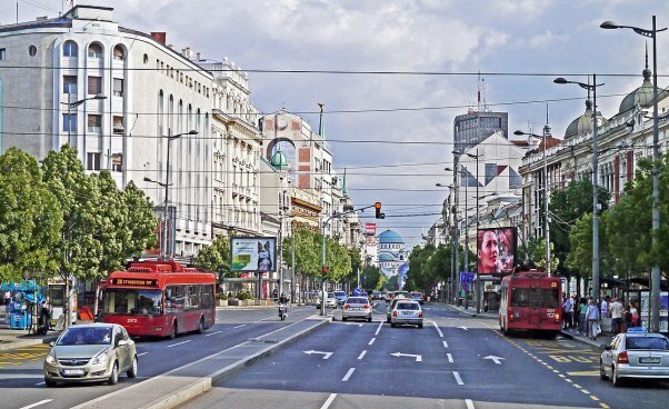 saobraćaj na ulicama beograda