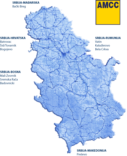 Auto-mapa SRBIJE