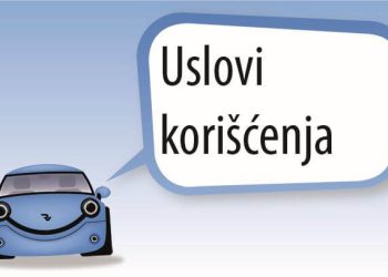 Uslovi korišćenja sajta registracija-vozila.rs