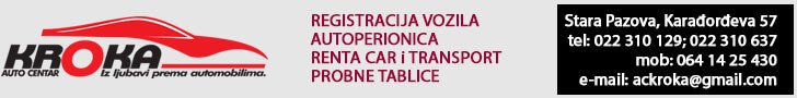Tehnički pregled Stara Pazova Kroka
