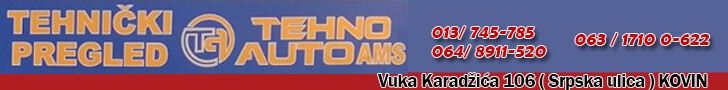 Tehnički pregled Tehno Auto AMS Kovin