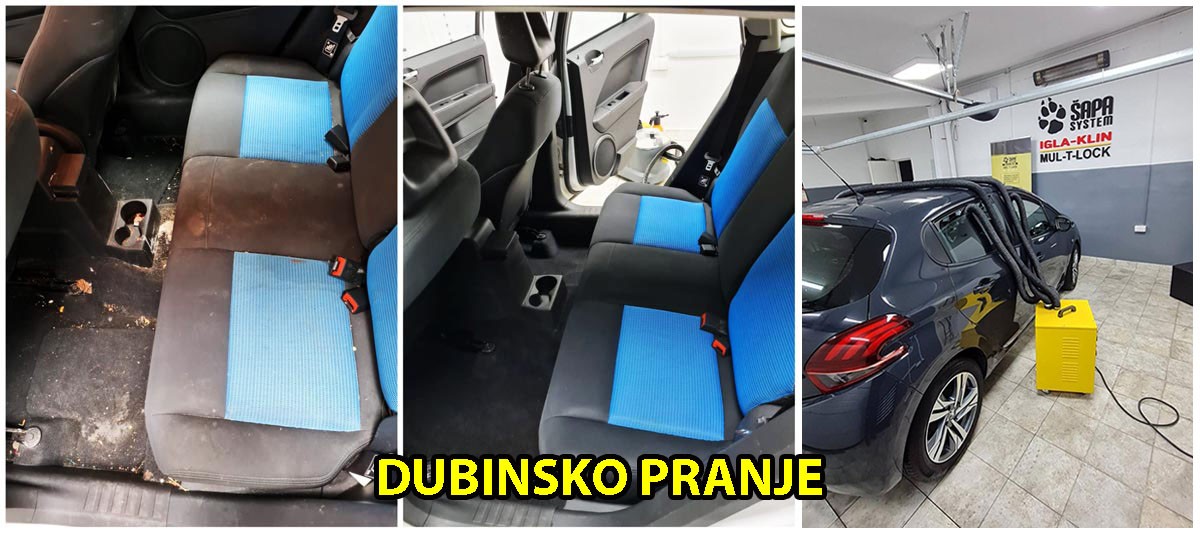 dubinsko pranje vozila