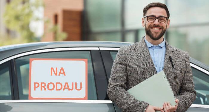 Fizičko lice prodaje firmi automobil.