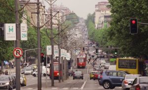 saobraćaj na ulicama beograda