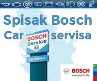 Spisak Bosch Car Servisa