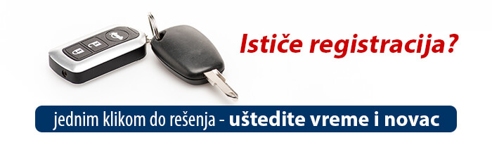 Jednim klikom do uštede kod registracije vozila.