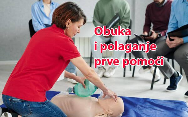 Obuka i polagaje prve pomoći za vozače