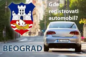 Ge registrovati vozilo u Beogradu?