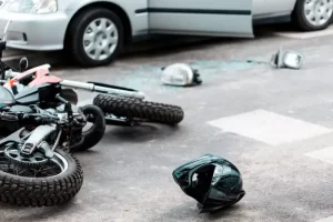 Saobraćajna nesreća sa motorom