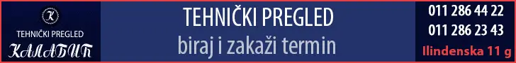 Registracija vozila Kalabić Zvezdara
