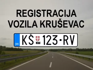 Registracija i tehnički pregled vozila Kruševac