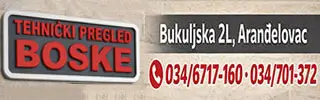 Tehnički pregled Boske Aranđelovac