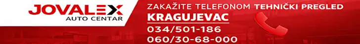 Tehnički pregled JOVALEX - Kragujevac