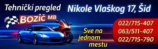 Tehnički pregled Božić MB Šid