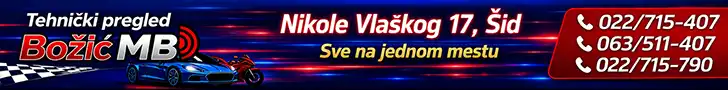 Tehnički pregled Božić MB Šid