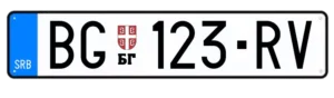 Registracija vozila Grocka - registarska oznaka BG