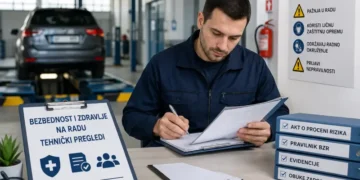 Bezbednost i zdravlje na radu u tehničkom pregledu vozila – BZR dokumentacija i procena rizika