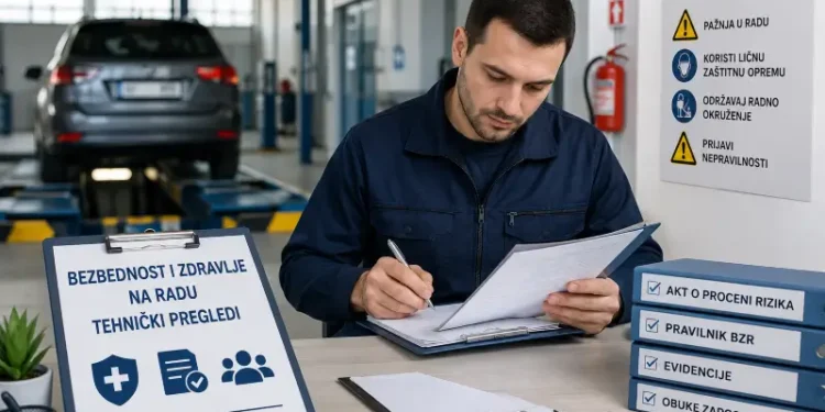 Bezbednost i zdravlje na radu u tehničkom pregledu vozila – BZR dokumentacija i procena rizika