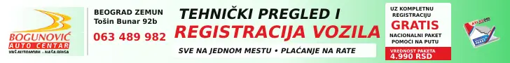 Tehnički pregled - Bogunovic