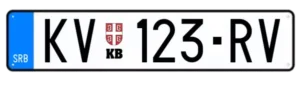 Registracija vozila Kreljevo - registarska oznaka KV