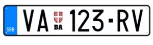 Registracija vozila Valjevo - registarska oznaka VA